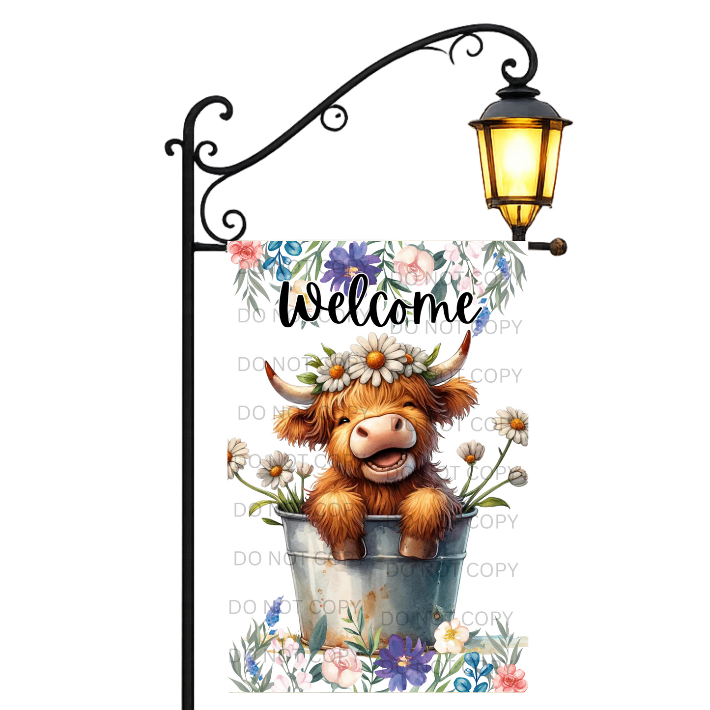 2607 Animal Garden Flag