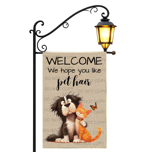 2610 Animal Garden Flag