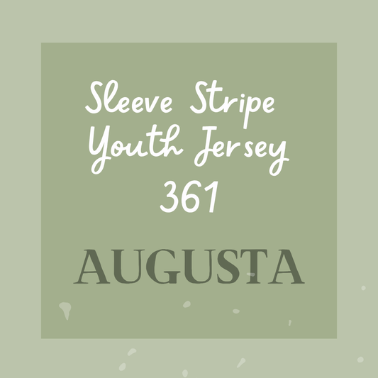 Sleeve Stripe V-Neck Youth Jersey 361