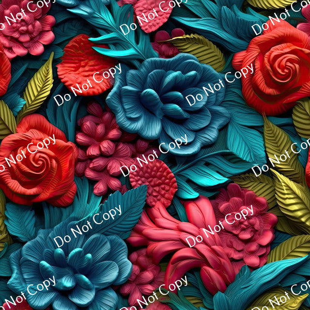 HTV 3D Floral Sculptures PPV
