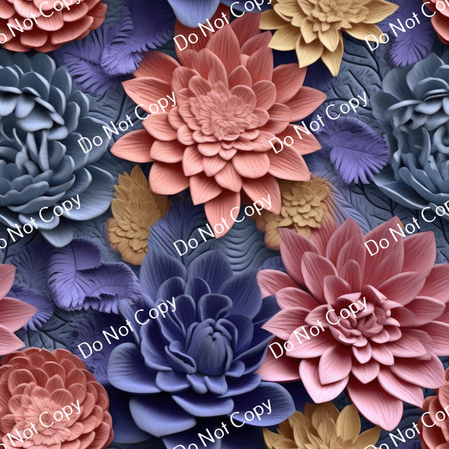 HTV 3D Floral Sculptures PPV