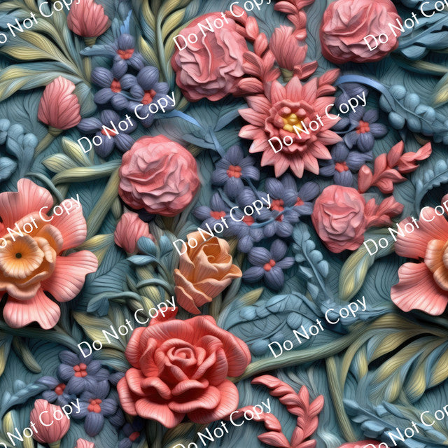 HTV 3D Floral Sculptures PPV