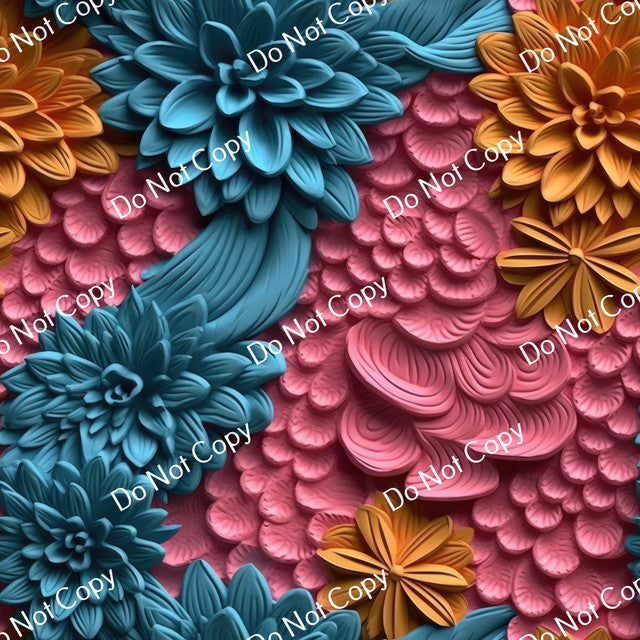 HTV 3D Floral Sculptures PPV