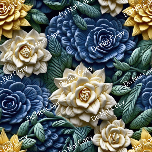 HTV 3D Floral Sculptures PPV