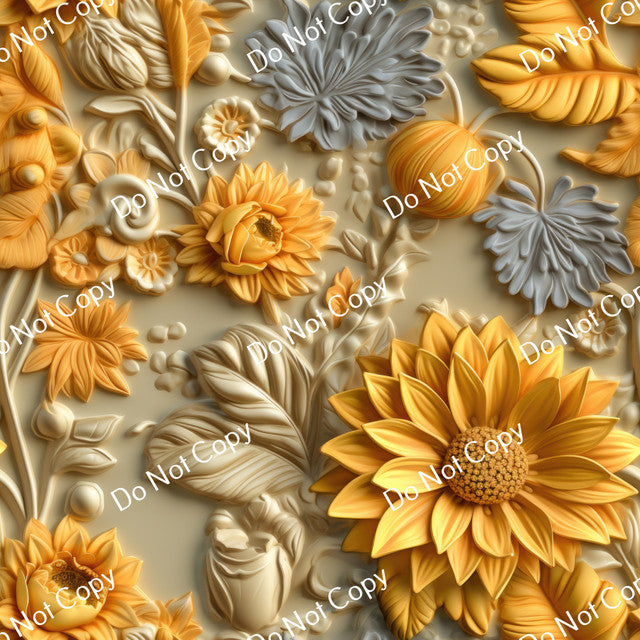 HTV 3D Sunflowers PPV