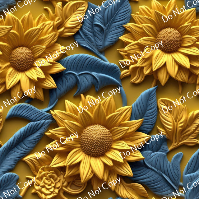 HTV 3D Sunflowers PPV
