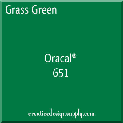 12" Grass Green Oracal 651