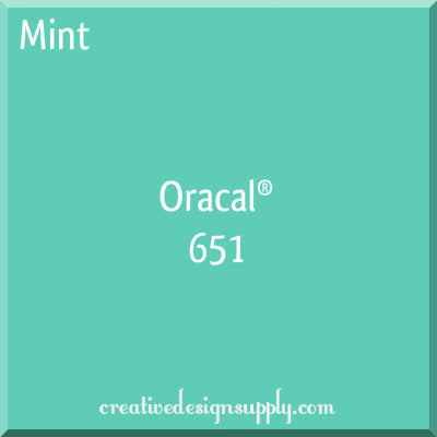 12" Mint Oracal 651