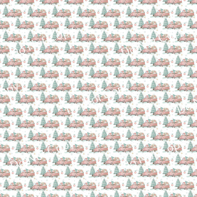 HTV Pink/Teal Christmas