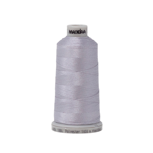 1505 Gray PolyNeon 40 Embroidery Thread