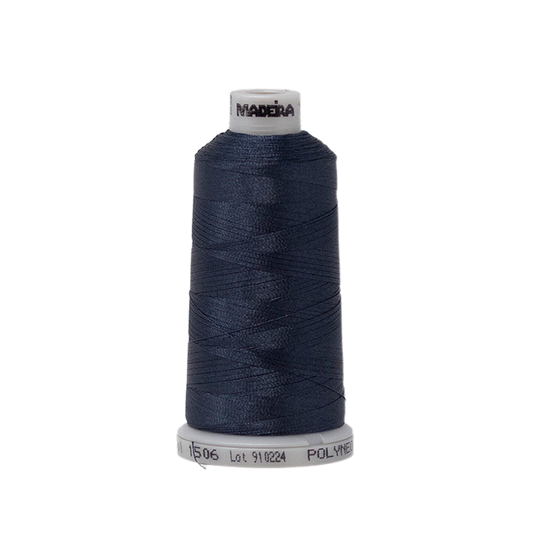 1506 Blue Gray PolyNeon 40 Embroidery Thread