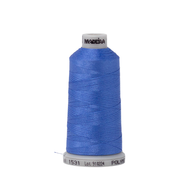 1531 Blue PolyNeon 40 Embroidery Thread