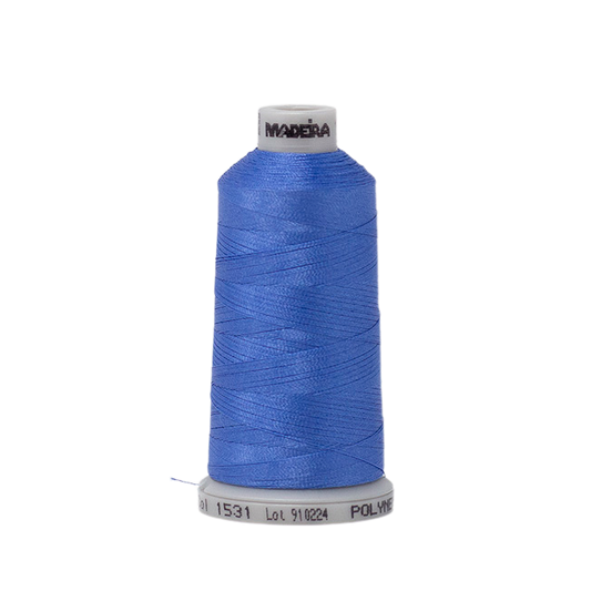 1531 Blue PolyNeon 40 Embroidery Thread