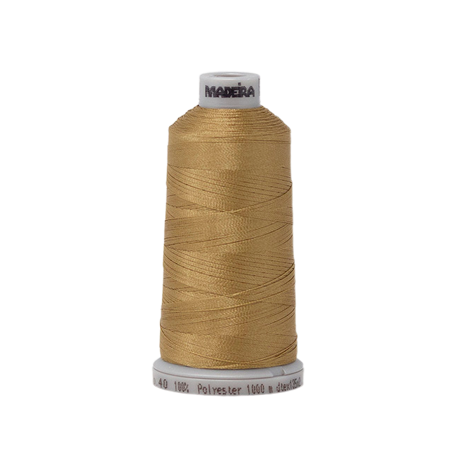 1538 Brown Gold PolyNeon 40 Embroidery Thread