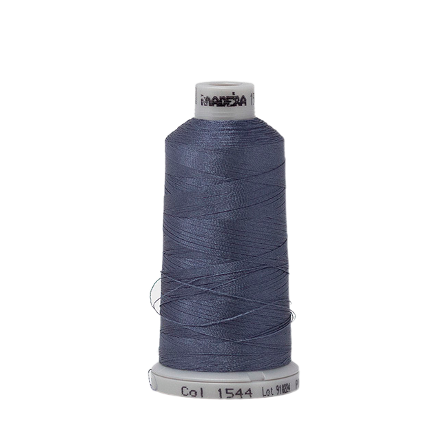 1544 Blue Gray PolyNeon 40 Embroidery Thread