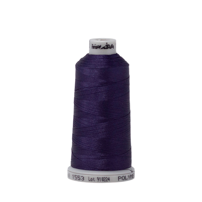 1553 Purple PolyNeon 40 Embroidery Thread