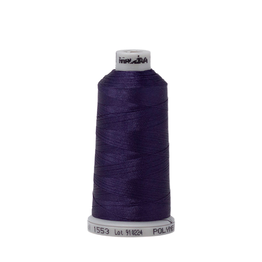 1553 Purple PolyNeon 40 Embroidery Thread