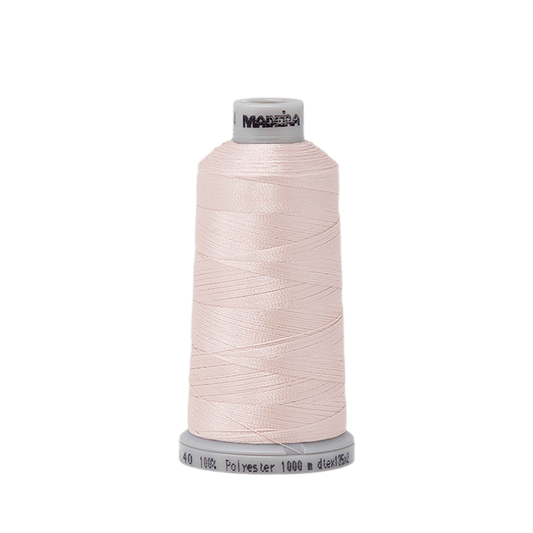 1554 Beige Pink PolyNeon 40 Embroidery Thread