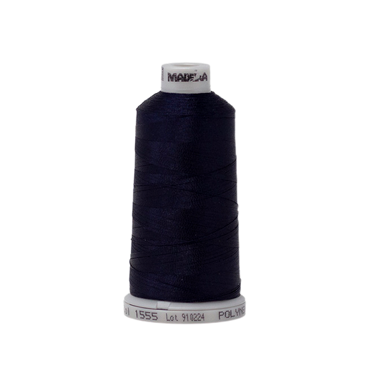 1555 Blue PolyNeon 40 Embroidery Thread