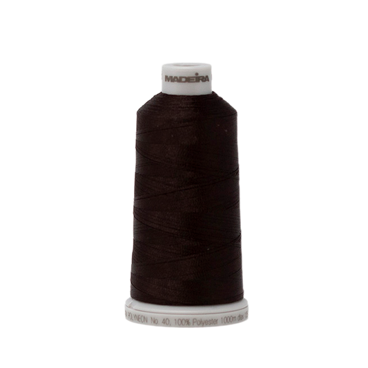 1558 Brown PolyNeon 40 Embroidery Thread