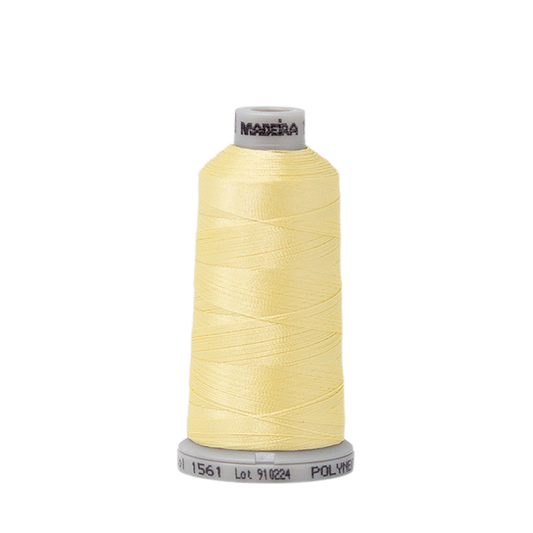 1561 Yellow PolyNeon 40 Embroidery Thread