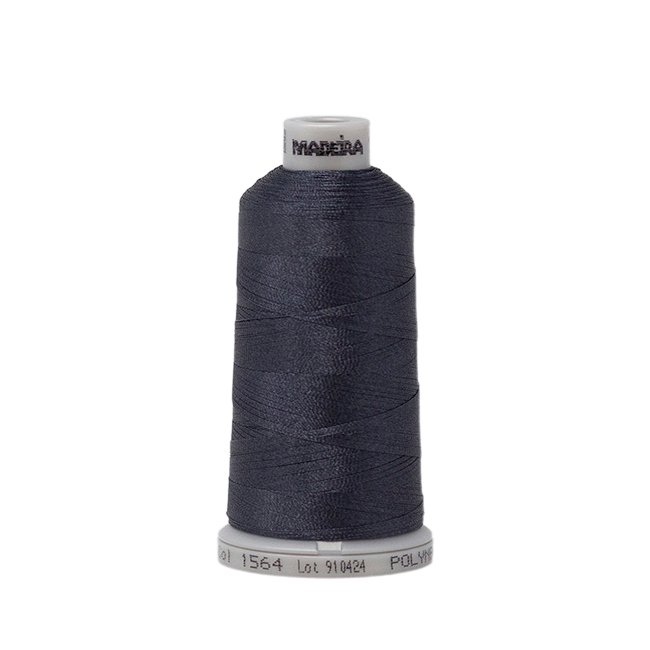 1564 Grey PolyNeon 40 Embroidery Thread