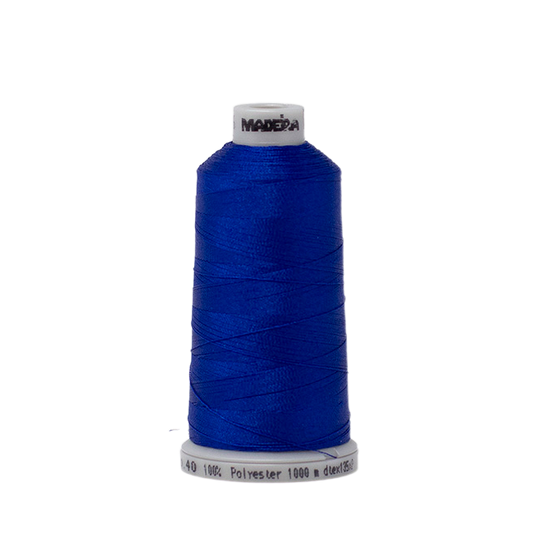 1566 Blue PolyNeon 40 Embroidery Thread