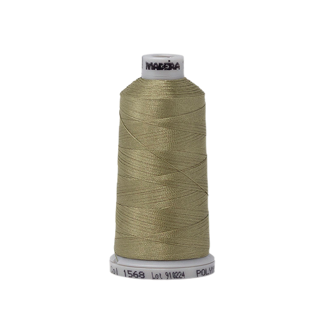 1568 Green PolyNeon 40 Embroidery Thread