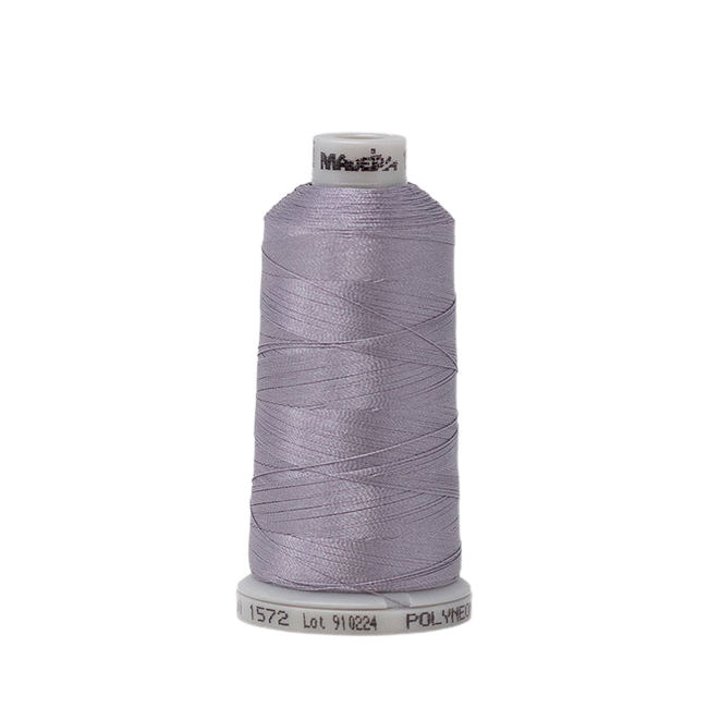 1572 Gray PolyNeon 40 Embroidery Thread