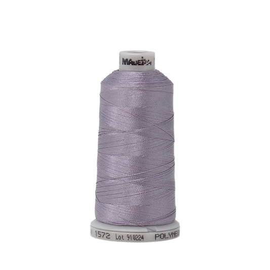 1572 Gray PolyNeon 40 Embroidery Thread
