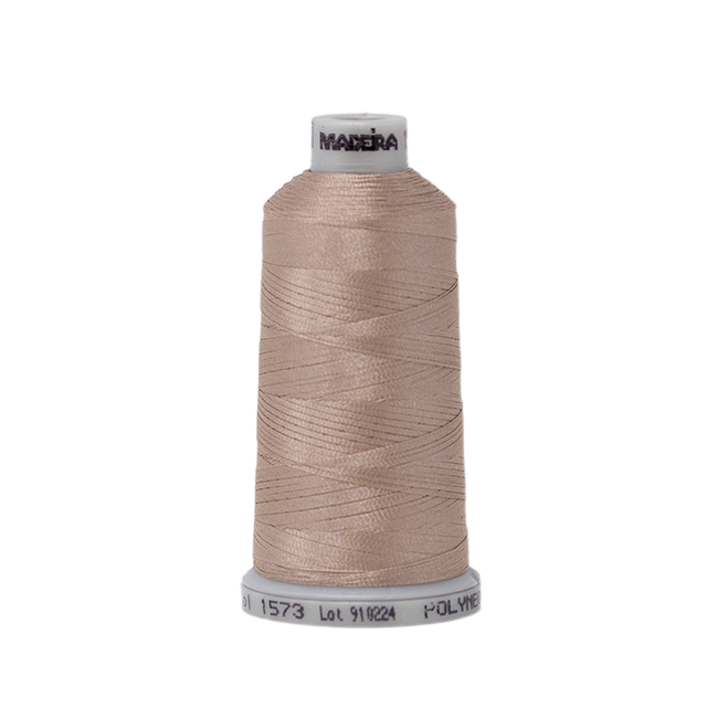 1573 Beige PolyNeon 40 Embroidery Thread