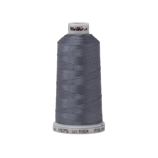 1575 Gray PolyNeon 40 Embroidery Thread
