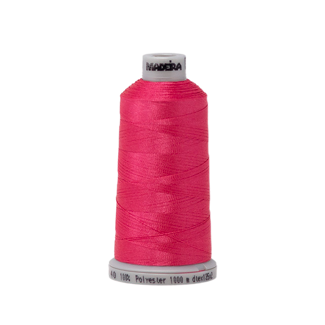 1584 Pink PolyNeon 40 Embroidery Thread