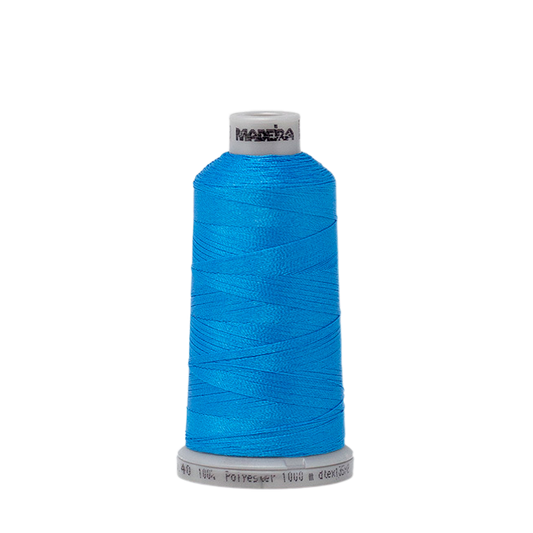 1593 Blue Green PolyNeon 40 Embroidery Thread