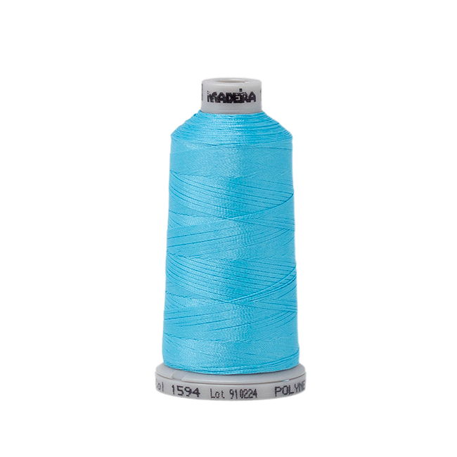 1594 Blue Green PolyNeon 40 Embroidery Thread