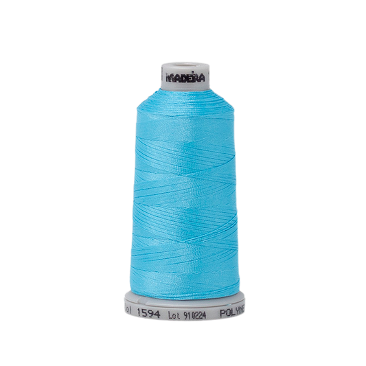 1594 Blue Green PolyNeon 40 Embroidery Thread
