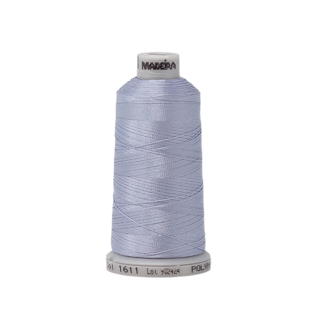 1611 Gray PolyNeon 40 Embroidery Thread
