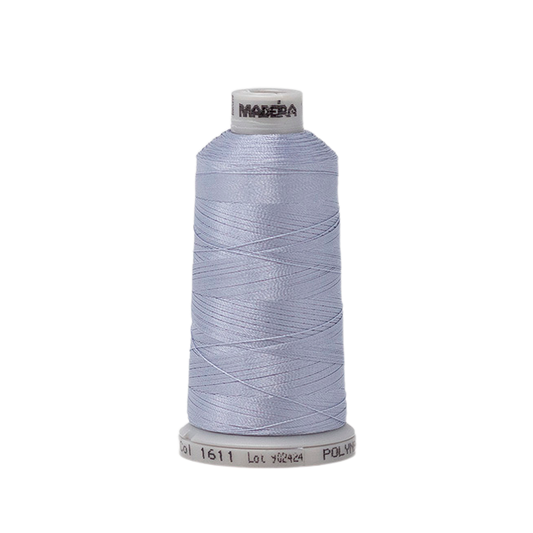 1611 Gray PolyNeon 40 Embroidery Thread