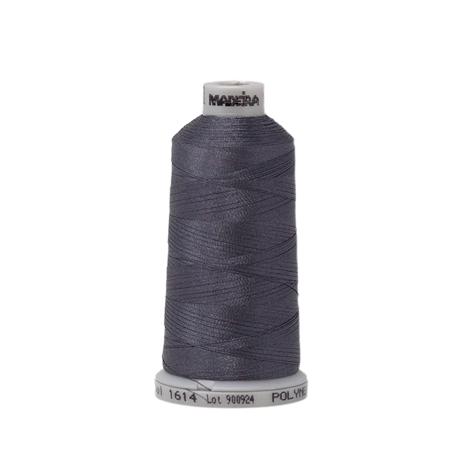1614 Gray PolyNeon 40 Embroidery Thread