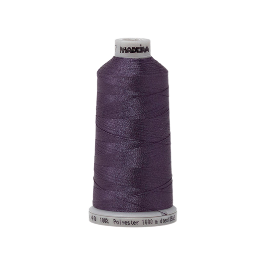 1617 Blue Gray PolyNeon 40 Embroidery Thread