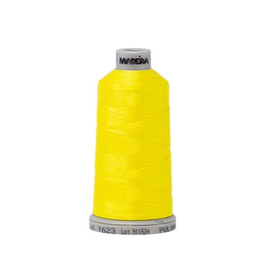 1623 Yellow PolyNeon 40 Embroidery Thread