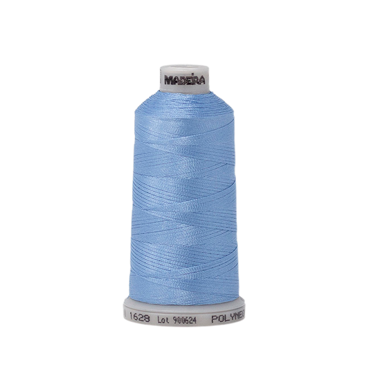 1628 Blue PolyNeon 40 Embroidery Thread