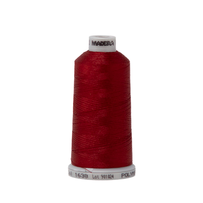 1638 Red Orange PolyNeon 40 Embroidery Thread