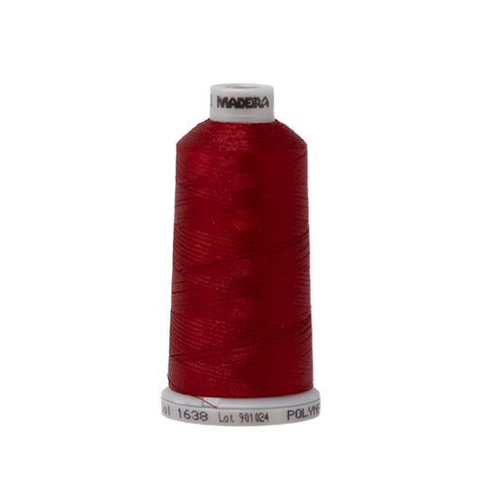 1638 Red Orange PolyNeon 40 Embroidery Thread