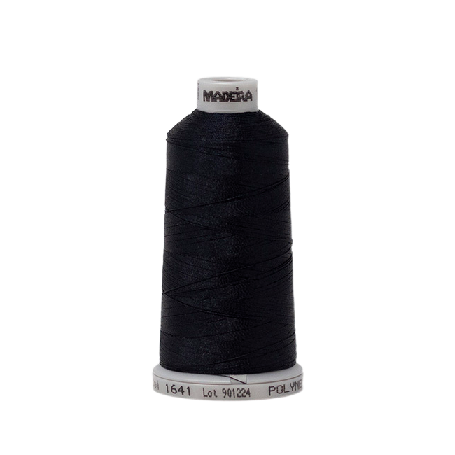 1641 Blue Gray PolyNeon 40 Embroidery Thread
