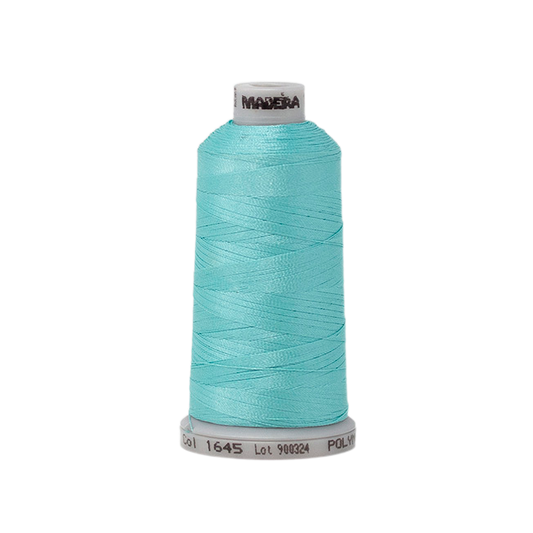 1645 Blue Green PolyNeon 40 Embroidery Thread