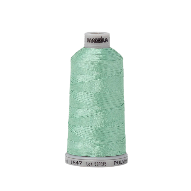 1647 Green PolyNeon 40 Embroidery Thread
