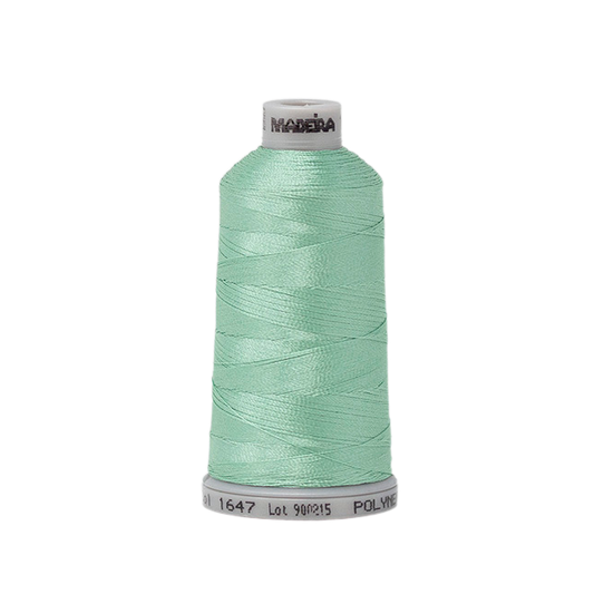 1647 Green PolyNeon 40 Embroidery Thread