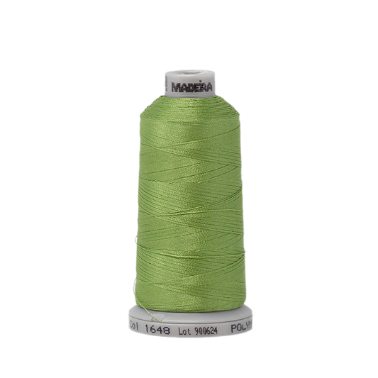 1648 Green PolyNeon 40 Embroidery Thread