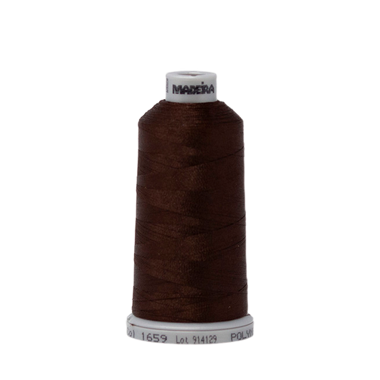 1659 Brown PolyNeon 40 Embroidery Thread